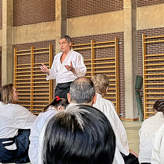 Alain Peyrache à Bruxelles, mars 2022